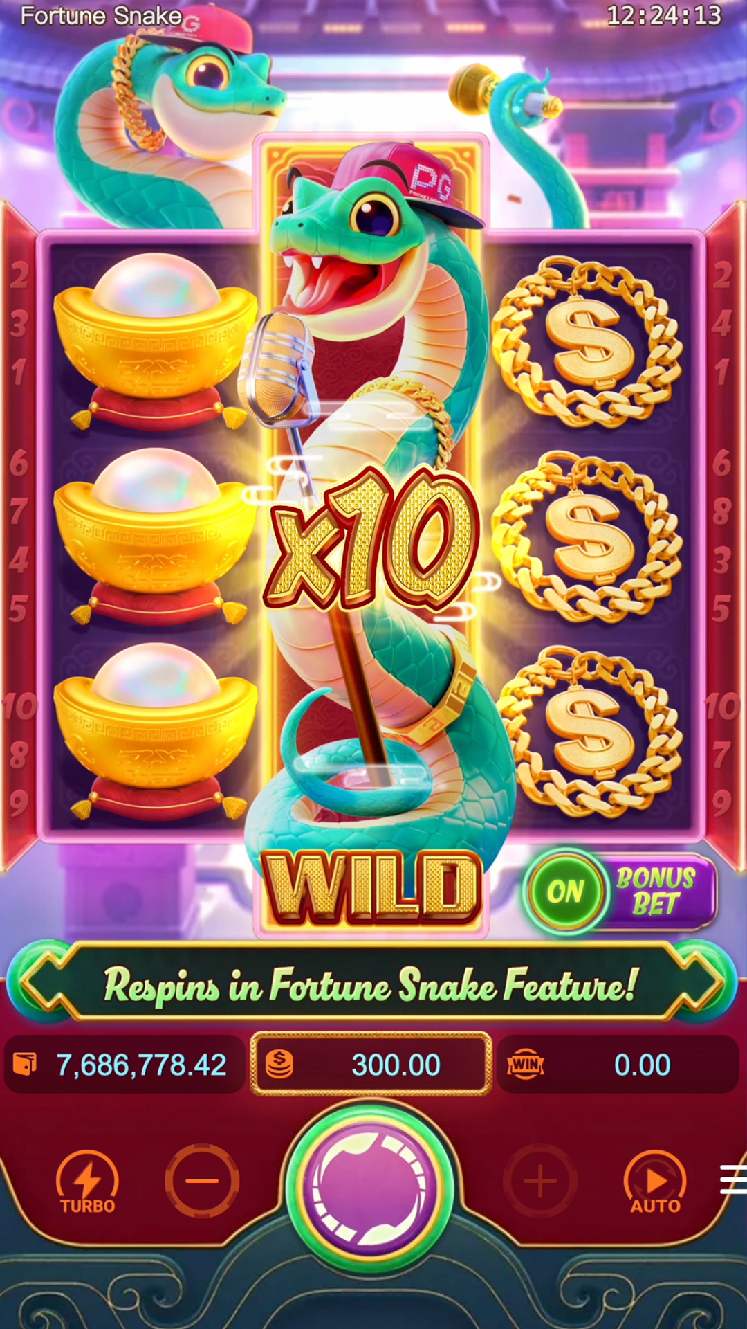 Fortune Snake Bonus Bet - PG Soft