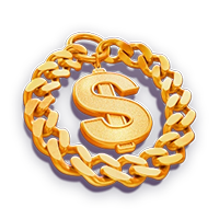 Fortune Snake corrente de ouro - símbolo de pagamento